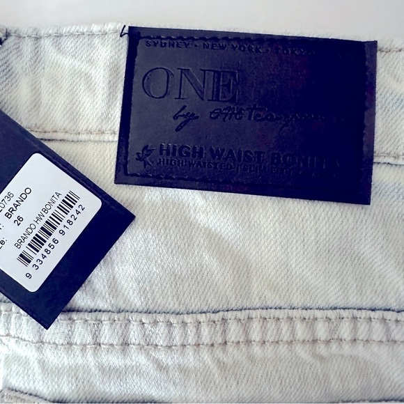 ONE Teaspoon Brando Bonita High Waist Denim Shorts - Picture 12 of 14